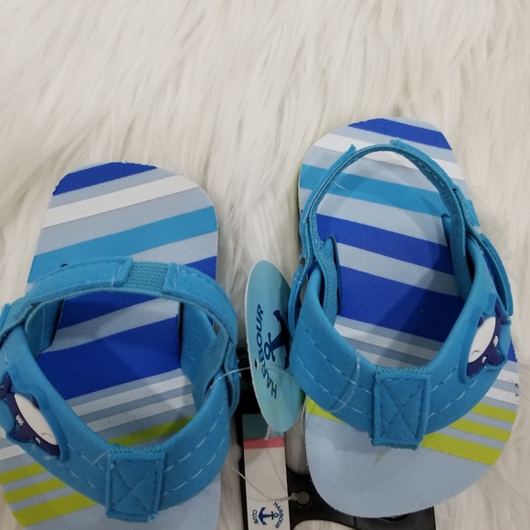 Harbor Club Blue Sandals for Baby. - Picture 3 of 6